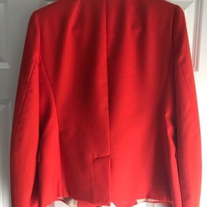 Jcrew schoolboy blazer size 6 orange